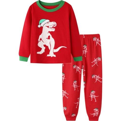 New Autumn Winter Children Pajamas Set Baby Girl Boys Cartoon Casual Pijamas Kids Pyjamas Sleepwear Nightgown Long Sleeve Suit