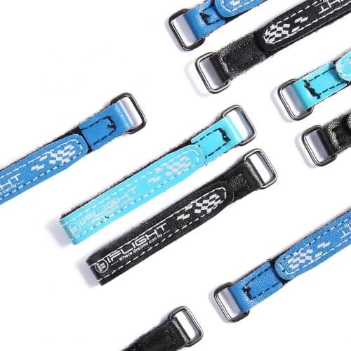 5PCS IFlight 10mm Microfiber PU Leather Battery Strap for RC FPV Racing Freestyle Tinywhoop Cinewhoop Toothpick Micro Drones DIY