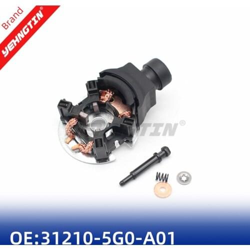 Starter Brushes 31210-5G0-A01 Auto Accessorie Metal Starter Carbon Brush Holder Kit Replacement Accessory Fit For Honda Accord