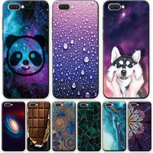 For OPPO A3s Case Cover For OPPO A3S TPU Phone Cover Bag on OPPO A3S A3 S Black Soft Phone Case For OPPO A3S Silicon Back Bumper