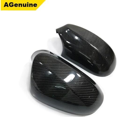 Real Carbon fiber rearview mirrors caps mirror covers side wing mirror covers for BMW 3 series E92 E93 LCI