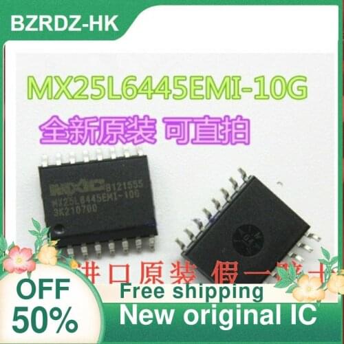1-20PCS MX25L6445 MX25L6445EMI-10G SOP16 LCD TV memory IC chip New original IC