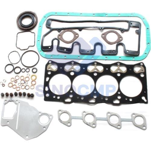 4LE1 Overhaul Gasket kit for Hitachi Digger 50ZTS SH55 DCA-25 Excavator Generator