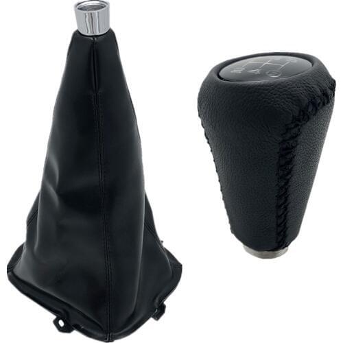 5 Speed Leather Gear Shift Knob Lever Pen Collars Dust Cover Case Protector For Great Wall Hover H3 H5 2010 2011 2012 2013