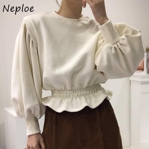 Женские короткие толстовки Kuzuwata China At AliExpress