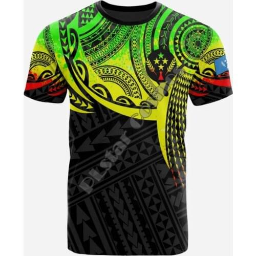 Kosrae Mens Womens 3D Digital Printing Short Sleeve T-shirt Round Neck T-shirt Couple Hot-selling Polyester Material 2021