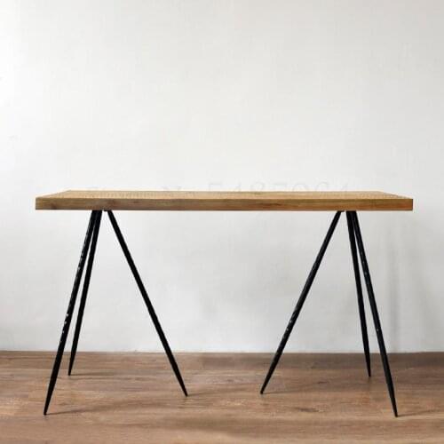 Original Nordic Minimalist Wrought Iron Porch Table Display Table Rack Shelf Table Wall Table Desk Ins Wind