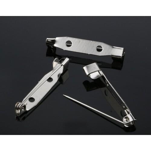 JAKONGO Steel Brooch Base for Jewelry Making Brooch Jewelry Accessories Findings DIY Handmade