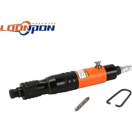 Air Screwdriver Pre-setting Torque Control Pneumatic 1200RPM Reversable Industrial Professional Precision Tool 2-4mm Capacity