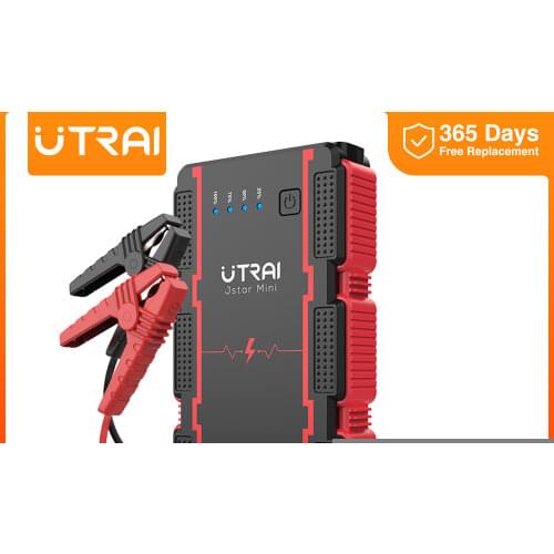 UTRAI 1000A Car Jump Starter 13000mAh Power Bank Portable Emergency Starter Auto Car Battery Booster Mini Starting Device