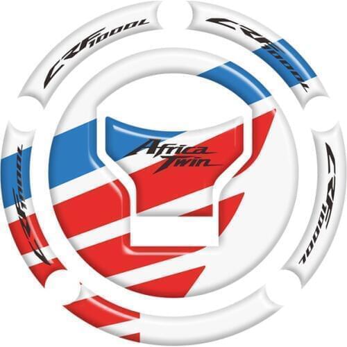 For Honda Africa Twin CRF1000L CRF 1000L Motorbike Reflective Sticker Fuel Oil Tank Pad Decal Protector Cover