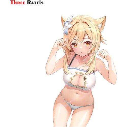 Three Ratels A811 Lumine Genshin Impact Car Stickers And Decals For Girls Personalized Anti Scratch Film With Waterproof