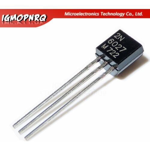10PCS 100% new original TO-92 the new 2N6027 6027