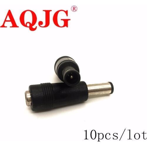 10 pcs DC Jack 5.5x2.1mm Female to 6.0x4.4mm Male DC Power Adapter 5.5*2.1 to 6.0*4.4 For SONY Laptops AQJG