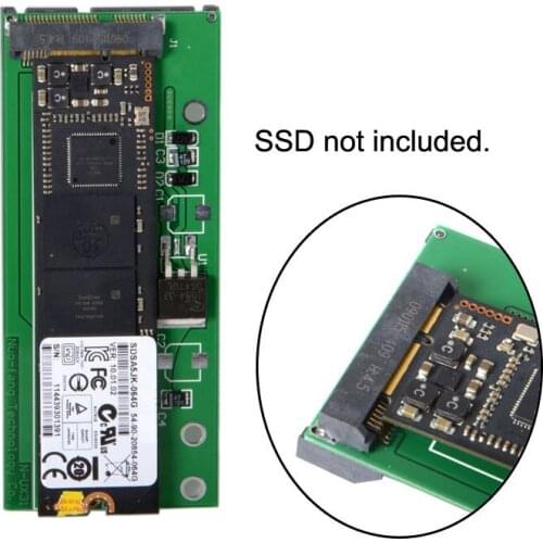 Cablecc SATA 22P 7+15 to MSATA Mini PCI-E PCBA Assembly only for UX31 UX21 XM11 SSD Solid State Disk