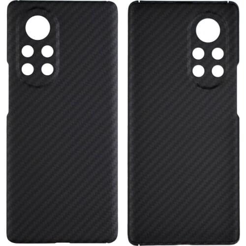 Phone Case For Huawei Nova8 Nova8 Pro Real Kevlar Carton Super Thin Ultra-Light High-quality Aramide Luxury Cellphone Shell