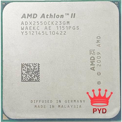 AMD Athlon II X2 255 3.1 GHz Dual-Core CPU Processor ADX255OCK23GQ/ADX255OCK23GM Socket AM3