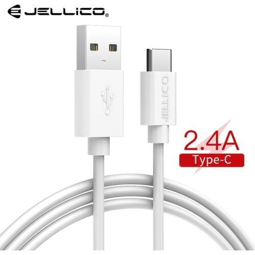 Jellico USB Type C Cable for USB-C Mobile Phone Type-c Data Cord Fast Charging USB Charger Cable for Samsung Galaxy S9 S8 Plus