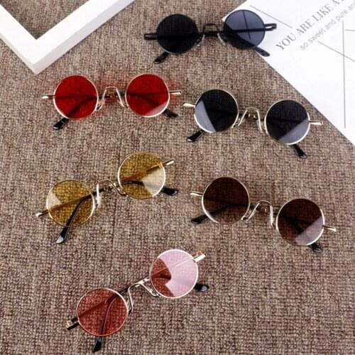 Round Fashion colorful Sunglasses Cute Kids Retro Frame Glasses Children Sun Glasses For Boys Girls Brand Eyewear UV400 Goggles