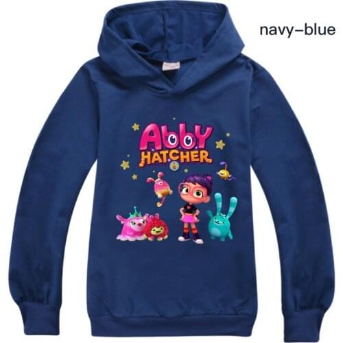 2021 Hot Abby Hatcher Hoodie 3D Printed Sweatshirts Outwear Children Boy/girl Cartoon Hoody Pullover Kids Clothes Fashion