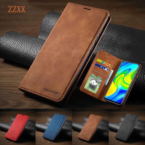 Magnetic Leather Case For iPhone 12 Mini 11 Pro XS Max XR 7 8 6 6s Plus 5s SE Luxury Wallet Flip Cards Holder Stand Phone Cover