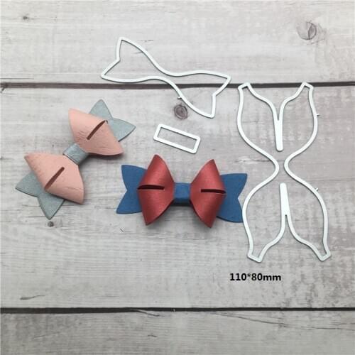 Metal Cutting Dies for Art bow DIY Scrapbooking Photo Album Decorative Embossing Paper Card Crafts Die Cut