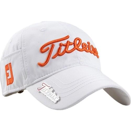 2021 New Golf Cap with Mark Sunshade Unisex Breathable Cap Letter Embroidery