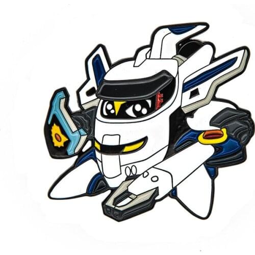 Wholesale 1 Pcs Hikarian Brooches Japanese Anime Figue Hikarian Nozomi Alloy Brooch for Boys Girls Jewelry Gift Cloth Accessory