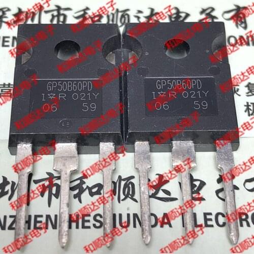 Original New / 2pcs / GP50B60PD IRGP50B60PD TO-247