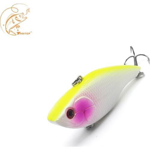 Thritop Hot Item VIB Fishing Bait Hard Lure 19G 70MM TP116 PIKE Minnow Crankbait 5 Colors Fishing Tackle & Accessories