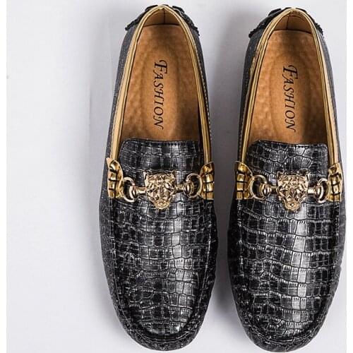 Trend Shoes Breathable Casual Shoes Fashion Slipon Leather Men Loafers Sandals Summer Sloth For Mens Moccasins Trend Man