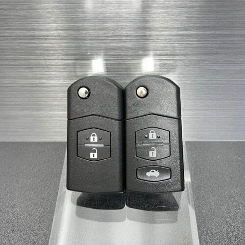 For Mazda car keys Mazda 3 Mazda 6 car folding key 2 buttons Mazda replace shell