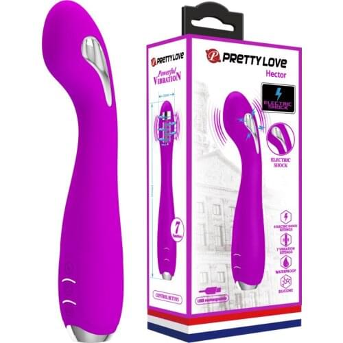 Pretty Love G-spot Vibrator for Women Vagina Massage Stick Electric Shock Women Lesbian Masturbation Vibrator Sex Toys Shop