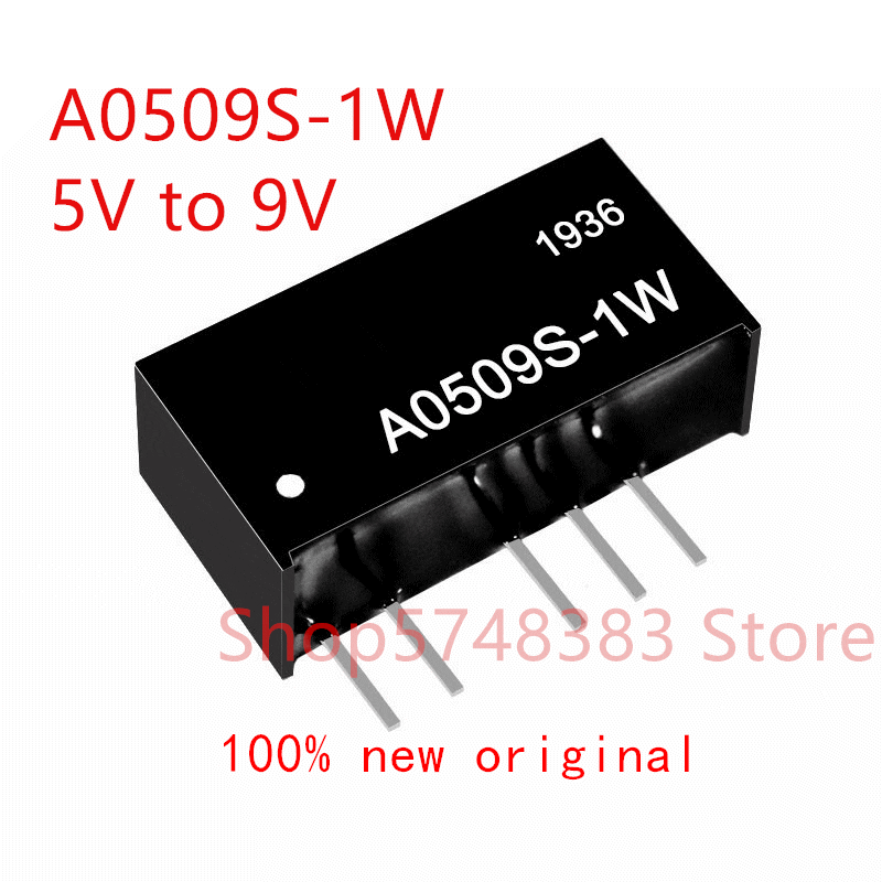 1PCS/LOT 100% new original A0509S-1W A0509S 1W A0509 5V to 9V isolation power supply