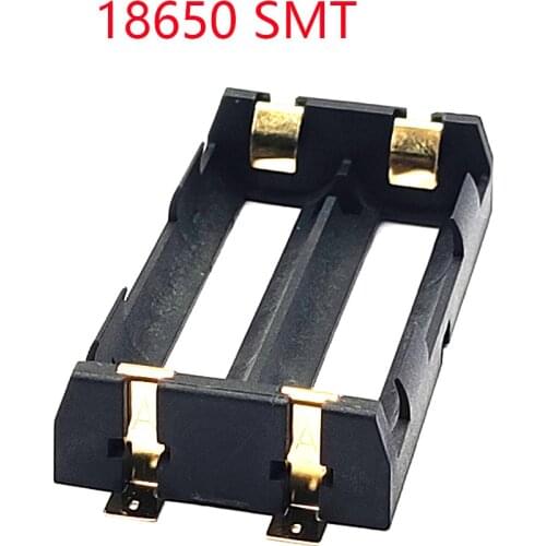 2 X 18650 Battery Holder SMD SMT High Quality Battery Box With Bronze Pins