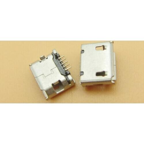 200PCS/LOT Micro USB Charging Data Power Jack Port charger Connector dock for Lenovo A1000 A1000-T A1020 A1020-T A2107 A2207