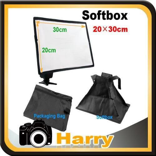 20x30CM Flash softbox diffuser for 580EXII/430EXII 430EX SB900/SB800 SB600 F58AM/F56AM/F42AM/F36AM