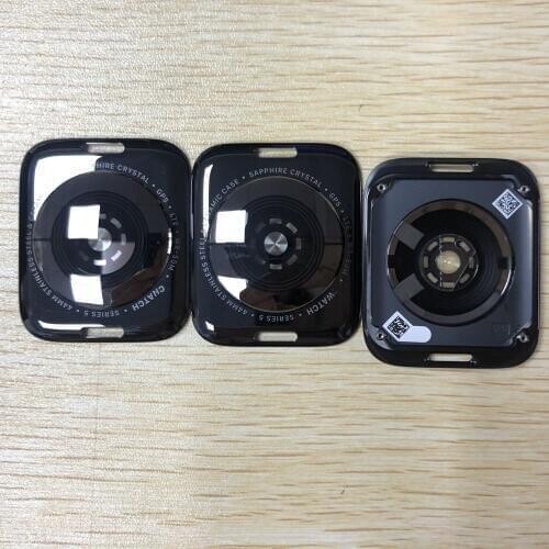 40mm 44mm For Apple Watch Series 5 Back Battery Cover Set Housing Case Middle Frame Holder Dock Repair Parts