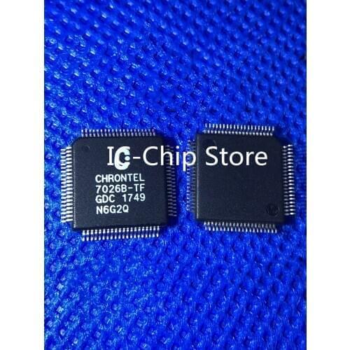 5pcs~10pcs/lot CH7026B-TF QFP80 New original