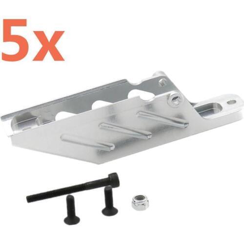 5x CNC RC Cars Upgrade Parts AX80072 AR60 OCP 4-Link Mount Rear Link Mount For 1/10 Axial Yeti SCX10 Bomber Wraith Spawn AX90056