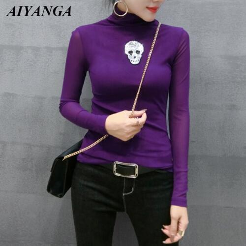 Женские футболки с длинным рукавом AIYANGA China At AliExpress