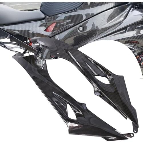 S1000RR Carbon Fiber Tank Side Panel Fairing Kits Cover For BMW S1000RR S 1000 RR 2015 2016 2017 2018