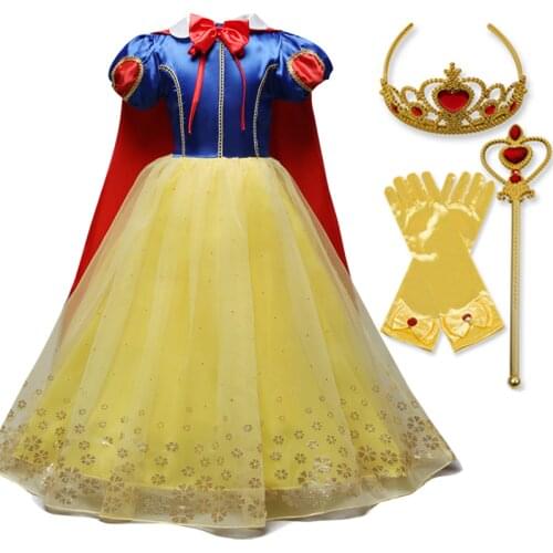 Kids Dress For Girls Halloween Carnival Cosplay Party Dress Up Children Princess Costume Disguise Clothing