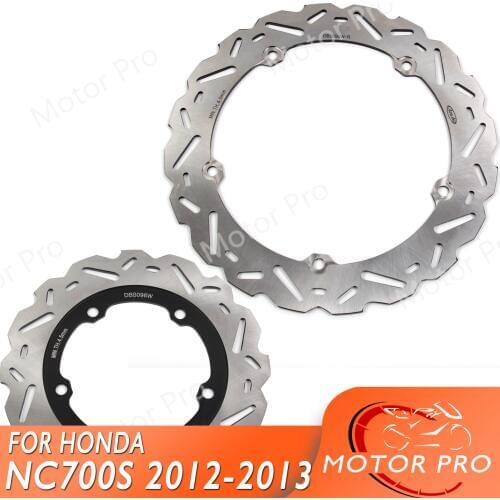 For HONDA NC 700 S X 2012 2013 Front Rear Brake Disc Disk Rotor Kits Motorcycle Accessories NC700 700S 700X NC700S NC700X 12 13