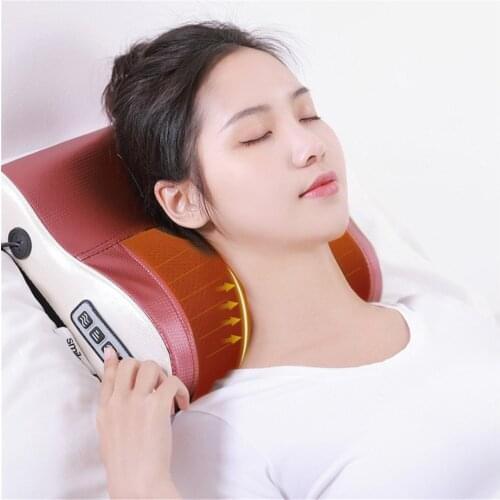 Massage Pillow Cervical Massager for Neck Massager Pillow Back Massager Body Massager Pillow Neck Massage Electric Foot Massager