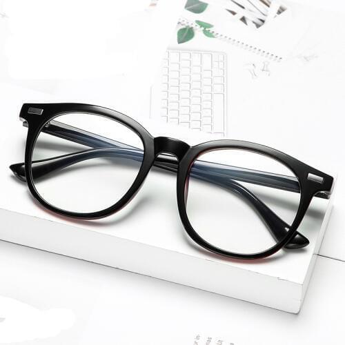 Fashion Men Women Plastic Eyeglasses Round Computer Glasses Frame Transparent Eyeglass Frame Oculos De Grau
