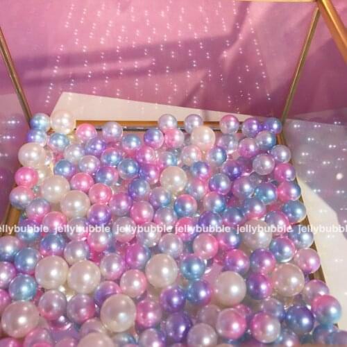 Fillings Pearls Beads Decoration Charms for Makeup Brush Bucket Storage Box Makeup Container Bucket Filling Pearls 400pcs