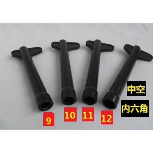 Faucet horseshoe piece mounting fastening fixture repair wrench sleeve tool 9-10-11-12-14mm hexagonal sleeve