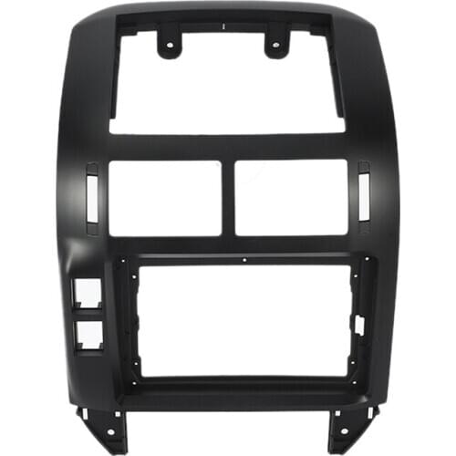 2Din Car DVD Frame Audio Adaptor Dash Trim Facia Panel 9 Inch For-POLO 2004-2011 Double Din Radio Player