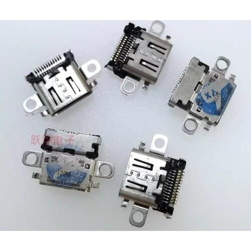 10Pcs Original Used USB Charging Port Power Connector Type-C Charger Socket Replacemet For NS Switch Lite
